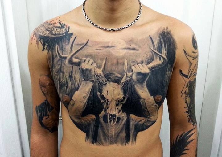 60 Animal skull tattoo designs