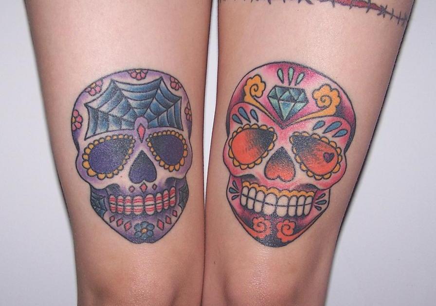Mexican skull tattoos
