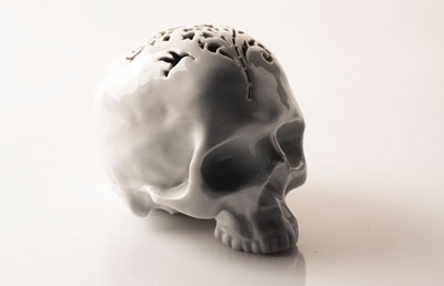 skull ceramic