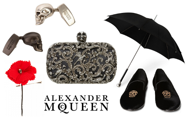 Alexander Mcqueen skull collection 