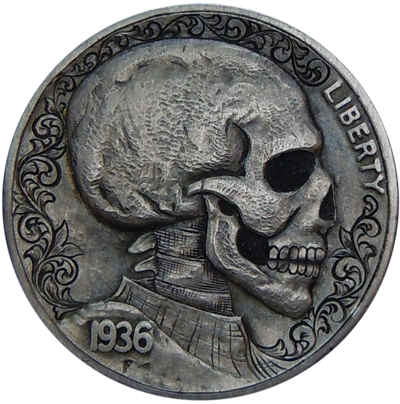 Skull Hobo Nickels 1