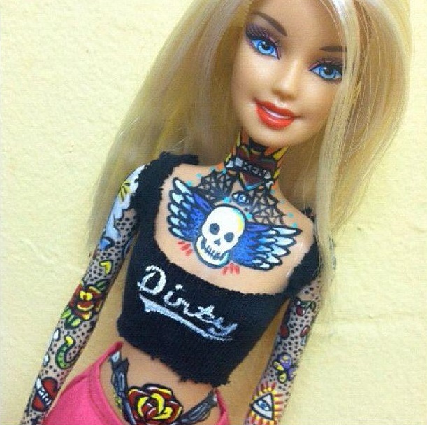 Tattoo Barbie 1