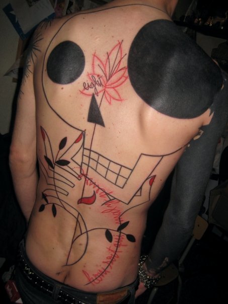 skull tattoos by Yann Black 1