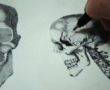 Skull tattoos by Kostas Baronis Proki