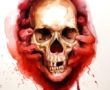 Skull paintings by Jason Limon