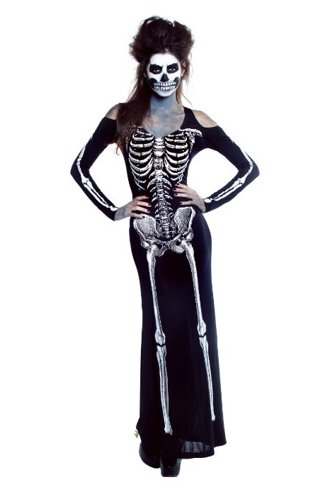 Women's Skeleton Long Dress
