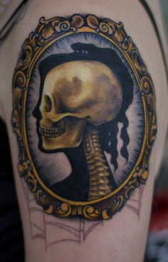 skull cameo tattoo (5)