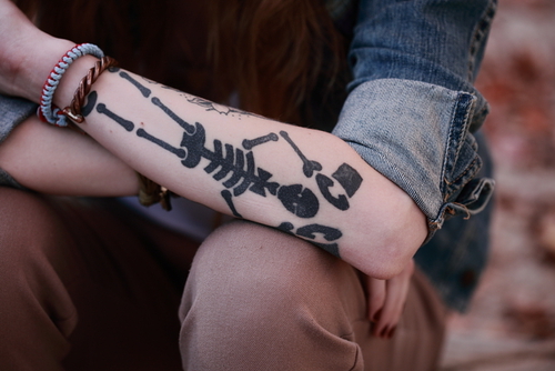 Skeleton tattoo32