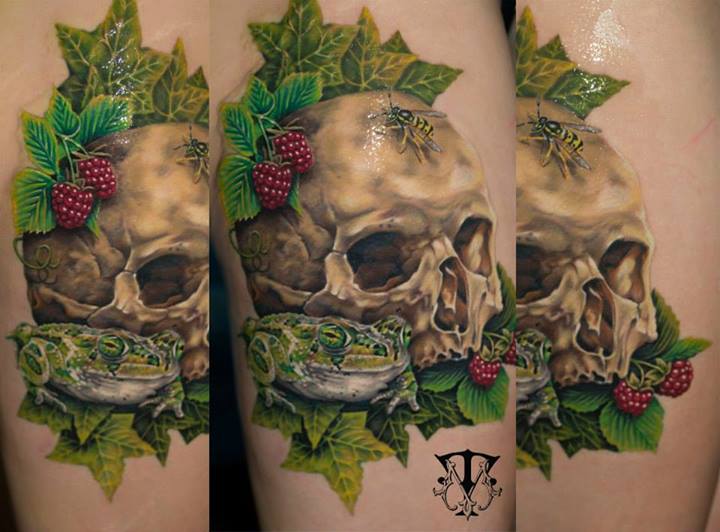 Skull tattoos by Todirica Dumitru