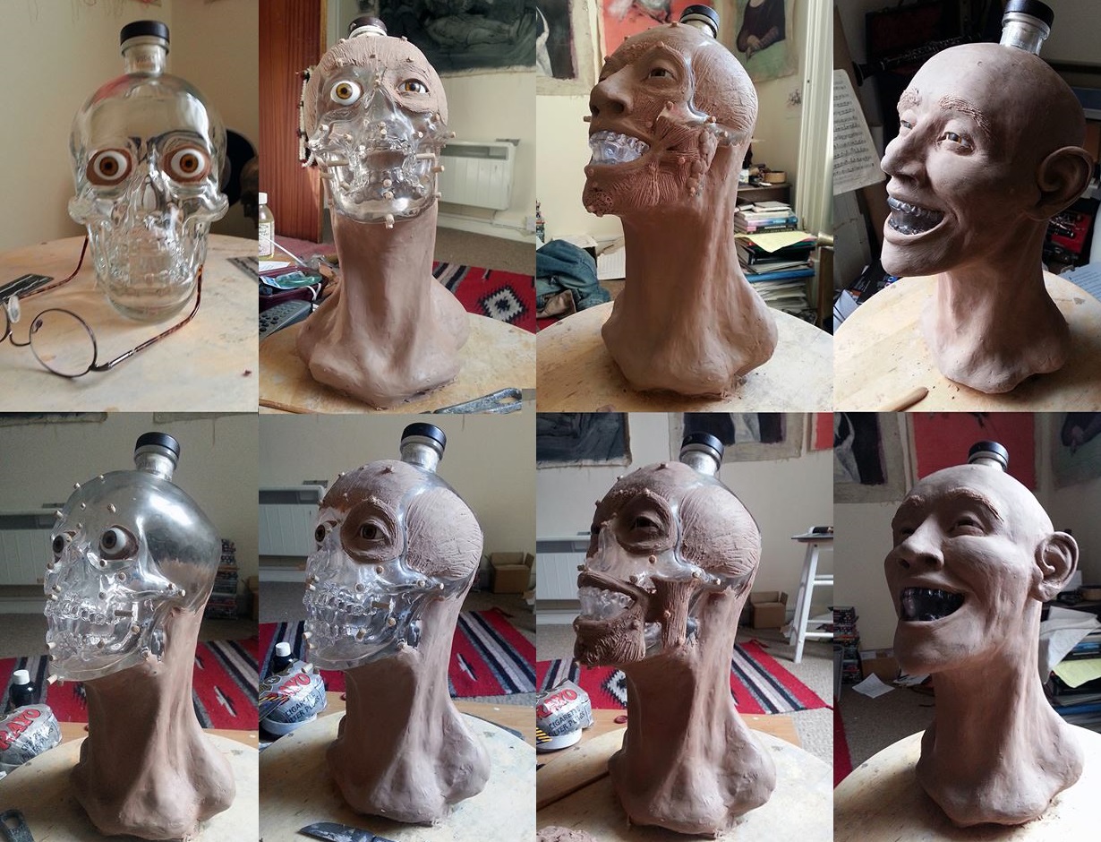 Forensic reconstruction of a Crystal Head Vodka skull (3)