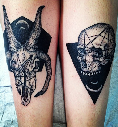 skulls tattoo 