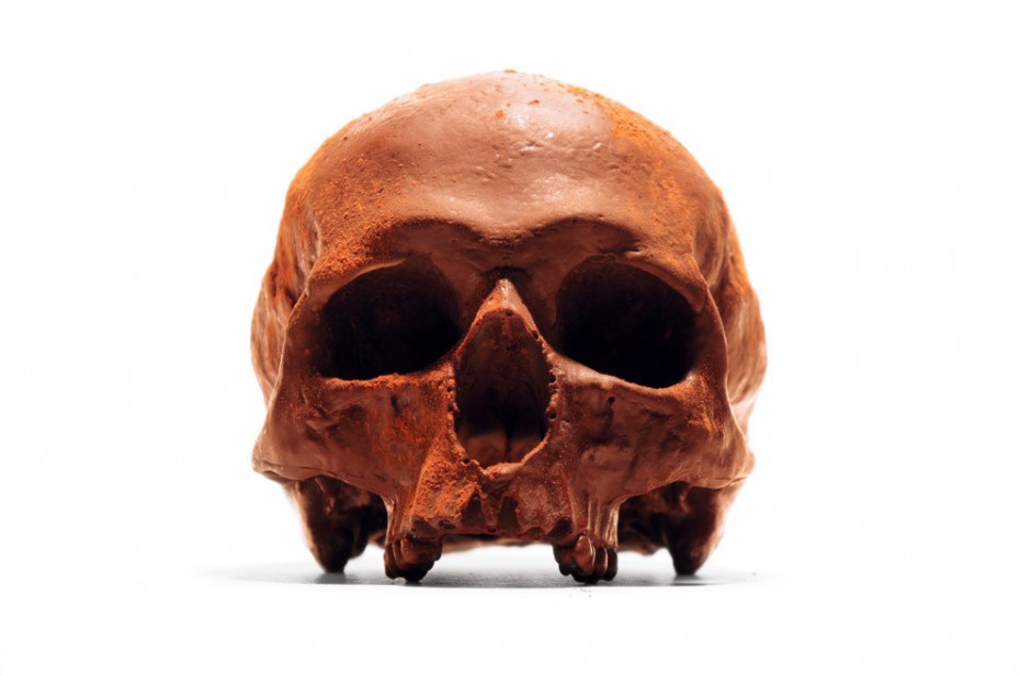 Chocolate Human Skull