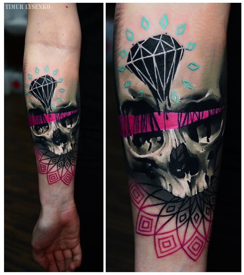 Skull Tattoos by Timur Lysenko
