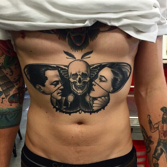 Skull Tattoo by Dan Molloy
