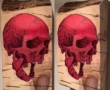 Skull and Rose Tattoos by Sebastian Nowacki